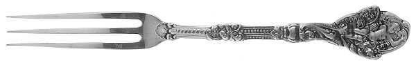Versailles (Sterling, 1888, No Monograms) Strawberry Fork