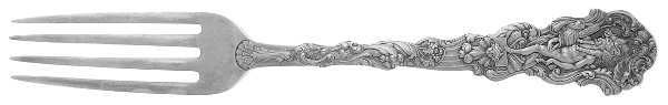 Versailles (Sterling, 1888, No Monograms) Fork