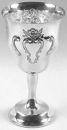 Chantilly (Silverplate, Hollowware, Older) Water Goblet