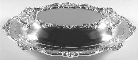 Strasbourg Court (Silverplate, Hollowware) Double Vegetable Bowl