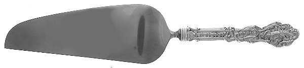 Versailles (Sterling, 1991) Pie & Cake Server with Stainless Blade