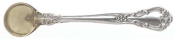 Chantilly (Sterling, 1950, "Gorham", No Monograms) Individual Salt Spoon