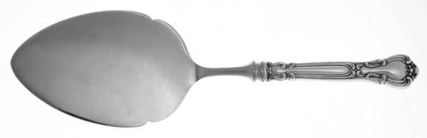 Chantilly (Sterling, 1950, "Gorham", No Monograms) Server-Pastry/Stainless Blade