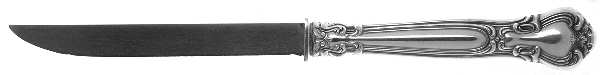 Chantilly (Sterling, 1950, "Gorham", No Monograms) Individual Steak Knife Hollow Handle
