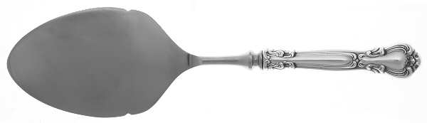 Chantilly (Sterling, 1950, "Gorham", No Monograms) Server-Pastry/Stainless Blade