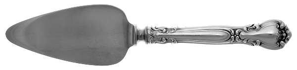 Chantilly (Sterling, 1950, "Gorham", No Monograms) Cheese Server with Stainless Blade