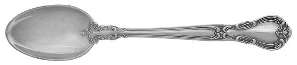 Chantilly (Sterling, 1950, "Gorham", No Monograms) Demitasse Spoon