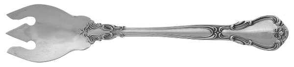 Chantilly (Sterling, 1950, "Gorham", No Monograms) Ice Cream Fork