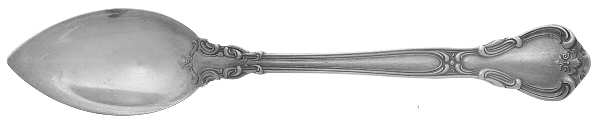 Chantilly (Sterling, 1950, "Gorham", No Monograms) Fruit/Orange Spoon