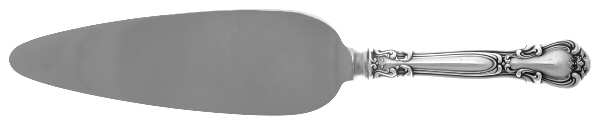Chantilly (Sterling, 1950, "Gorham", No Monograms) Pie Server with Stainless Blade