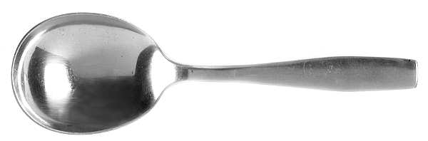 Plata (Stainless) Solid Serving Spoon
