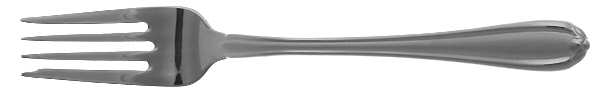 Melon Bud Frosted (Stainless) Individual Salad Fork by Gorham Silver