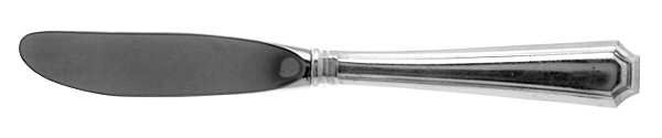 Fairfax (Sterling, 1910, Monograms) Modern Hollow Butter Spreader (Stainless)