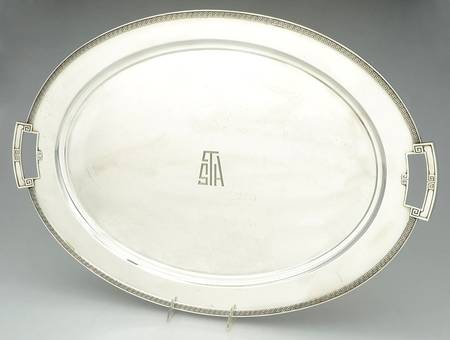 Etruscan (Sterling, Hollowware) Large Waiter Tray