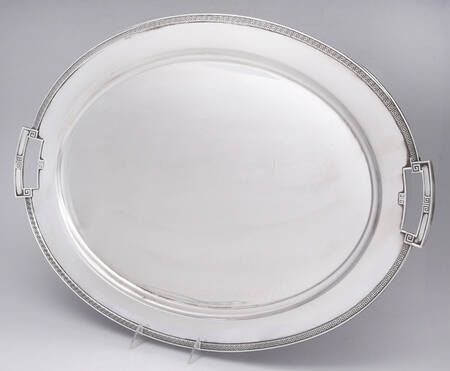 Etruscan (Sterling, Hollowware) Large Waiter Tray