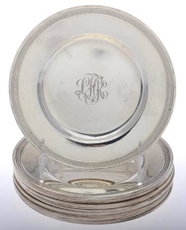 Etruscan (Sterling, Hollowware) Bread & Butter Plate - Set of 12
