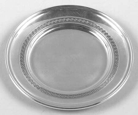 Etruscan (Sterling, Hollowware) Sterling Child's Plate