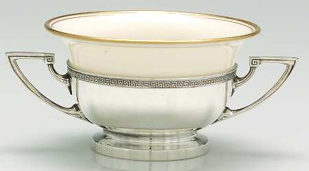 Etruscan (Sterling, Hollowware) Sterling Bouillon Cup with Liner, No Saucer
