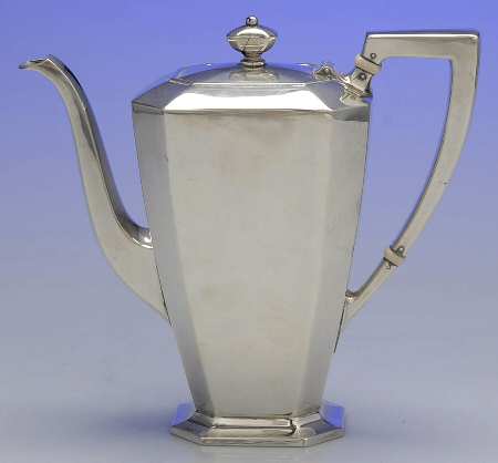Fairfax (Sterling, Hollowware) Sterling Demitasse Pot