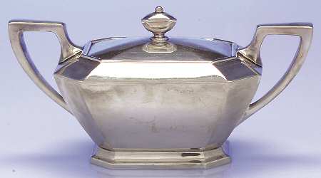 Fairfax (Sterling, Hollowware) Sugar Bowl & Lid