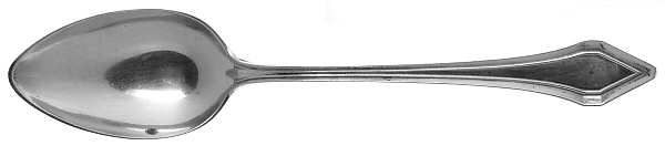 Clermont (Sterling, 1915, Monograms) Teaspoon by Gorham Silver