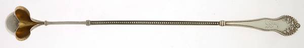 Lancaster (Sterling, 1897, Monograms) Toddy Ladle by Gorham Silver