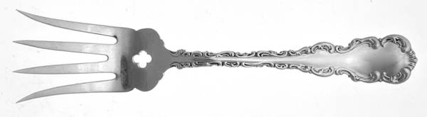 Louis XV (Sterling, 1891) Medium Chipped Beef Fork
