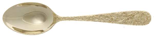 Golden Olde Bouquet (Gold Electroplate) Tablespoon (Serving Spoon)