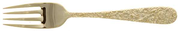 Golden Olde Bouquet (Gold Electroplate) Individual Salad Fork