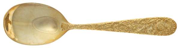 Golden Olde Bouquet (Gold Electroplate) Sugar Spoon