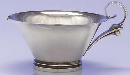 Pyramid (Sterling, 1927, Hollowware) Creamer