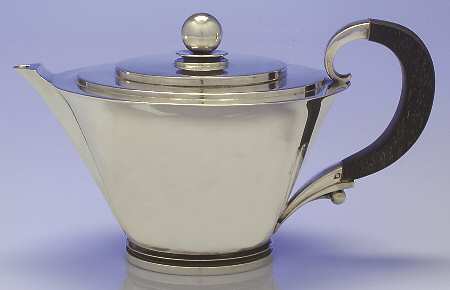 Pyramid (Sterling, 1927, Hollowware) Teapot