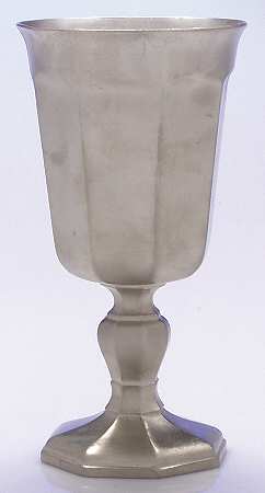 Octette (Pewter, Hollowware) Water Goblet by Gorham Silver