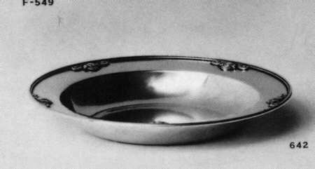 Acorn (Sterling, 1915, Hollowware) 6" Bon Bon Bowl