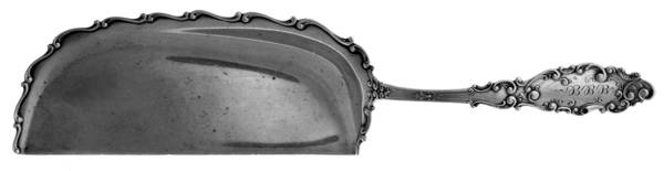 Luxembourg (Sterling, 1893) Large Flat Handle Crumb Knife/Crumber