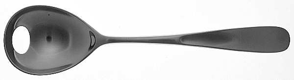 Vivianna (Stainless, Satin) Solid Serving Fork