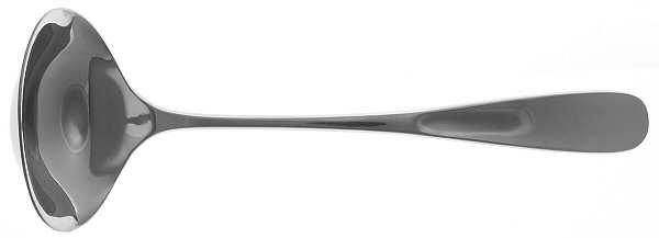 Vivianna (Stainless, Satin) Solid Gravy Ladle