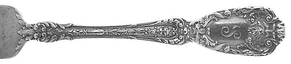 Florentine-Florenz (Sterling, 1901, Monograms)  by Gorham Silver