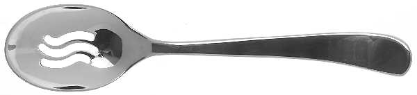 Sea Drift (Stainless) Pierced Solid Serving Spoon