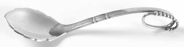 Ornamental Items (Sterling) Almond Spoon, Solid Piece