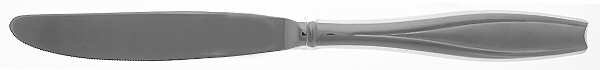 Tulip Frosted (Stainless) Modern Hollow Knife by Gorham Silver