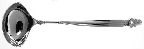 Olde Copenhagen (SILVERPLATE) Solid Soup Ladle by Godinger