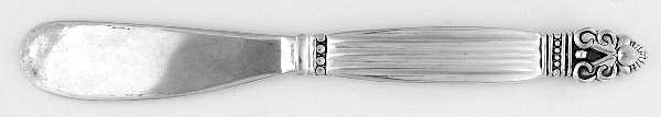 Olde Copenhagen (SILVERPLATE) Hollow Handle Paddle Butter Spreader (Slvpt)