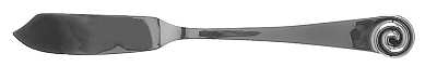 Ammonite (Stainless) Flat Handle Master Butter Knife