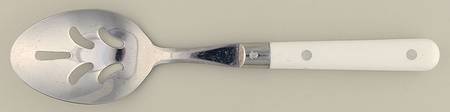 Le Prix-White (Stainless) Pierced Tablespoon (Serving Spoon)