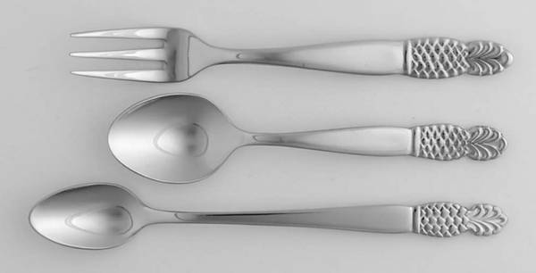 Pineapple (Stainless) (3 Pc) Baby Set (DEM, CF, INS)