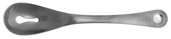 Disc (Stainless) Pierced Solid Serving Spoon
