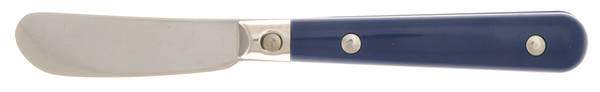 Le Prix-Navy Blue (Stainless) Butter Spreader Hollow Hdl-Paddle/Stainless Blade