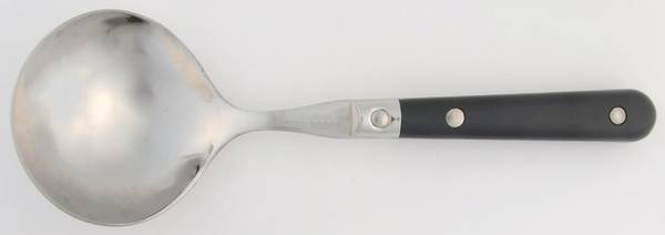 Le Prix-Black (Stainless) Solid Gravy Ladle