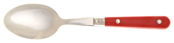 Le Prix-Red (Stainless) Solid Serving Spoon